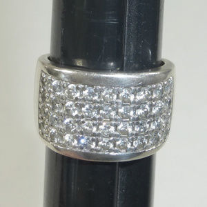 Silpada Jewelry - Silpada R1405 CZ Channel Set Ring Size 8 Silpada Jewelry - Silpada R1405 CZ Channel Set Ring Size 8